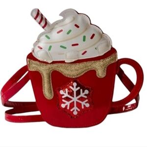 Claires Hot Cocoa Bag NWT